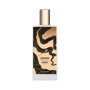 Memo Paris Sherwood Eau de Parfum spray in 75ml bottle, featuring a lush, woody fragrance with natural floral and herbal notes.