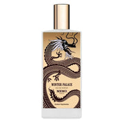 Memo Paris Winter Palace Eau de Parfum spray in 2.5 oz bottle, featuring elegant packaging and luxurious fragrance design.