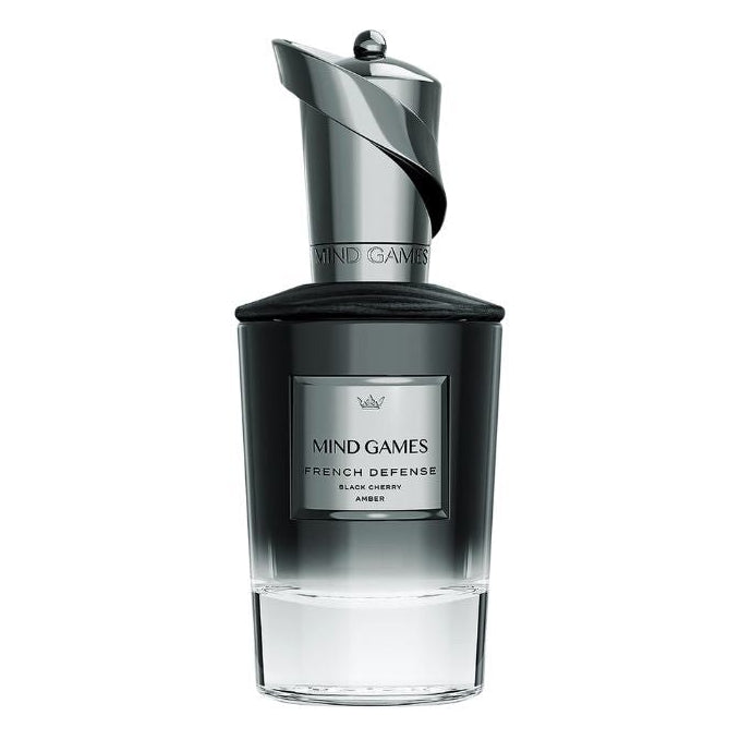 Mind Games French Defense Tester, extrait de parfum by Mind Games Fragrance, featuring a sleek bottle design and elegant packaging.