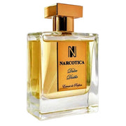 Narcotica Dulce Diablo extrait de parfum spray in a 3.4 oz bottle with elegant packaging and dark, seductive fragrance design