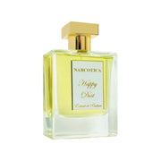 Narcotica Happy Dust extrait de parfum bottle with elegant design and branding, showcasing a luxurious fragrance.