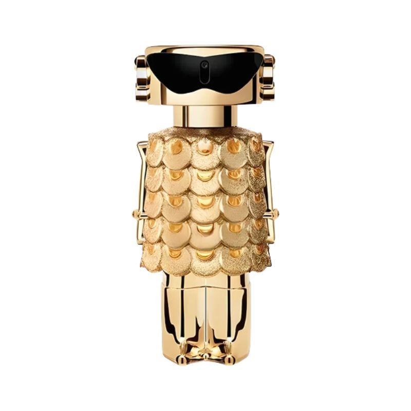 Paco Rabanne Fame Intense Eau de Parfum Intense spray bottle, 2.7 oz (80ml), with sleek packaging and brand label visible.