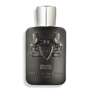 Parfums de Marly Pegasus Exclusif Eau de Parfum spray in 125ml bottle, elegant design, featuring luxurious branding and gold accents.