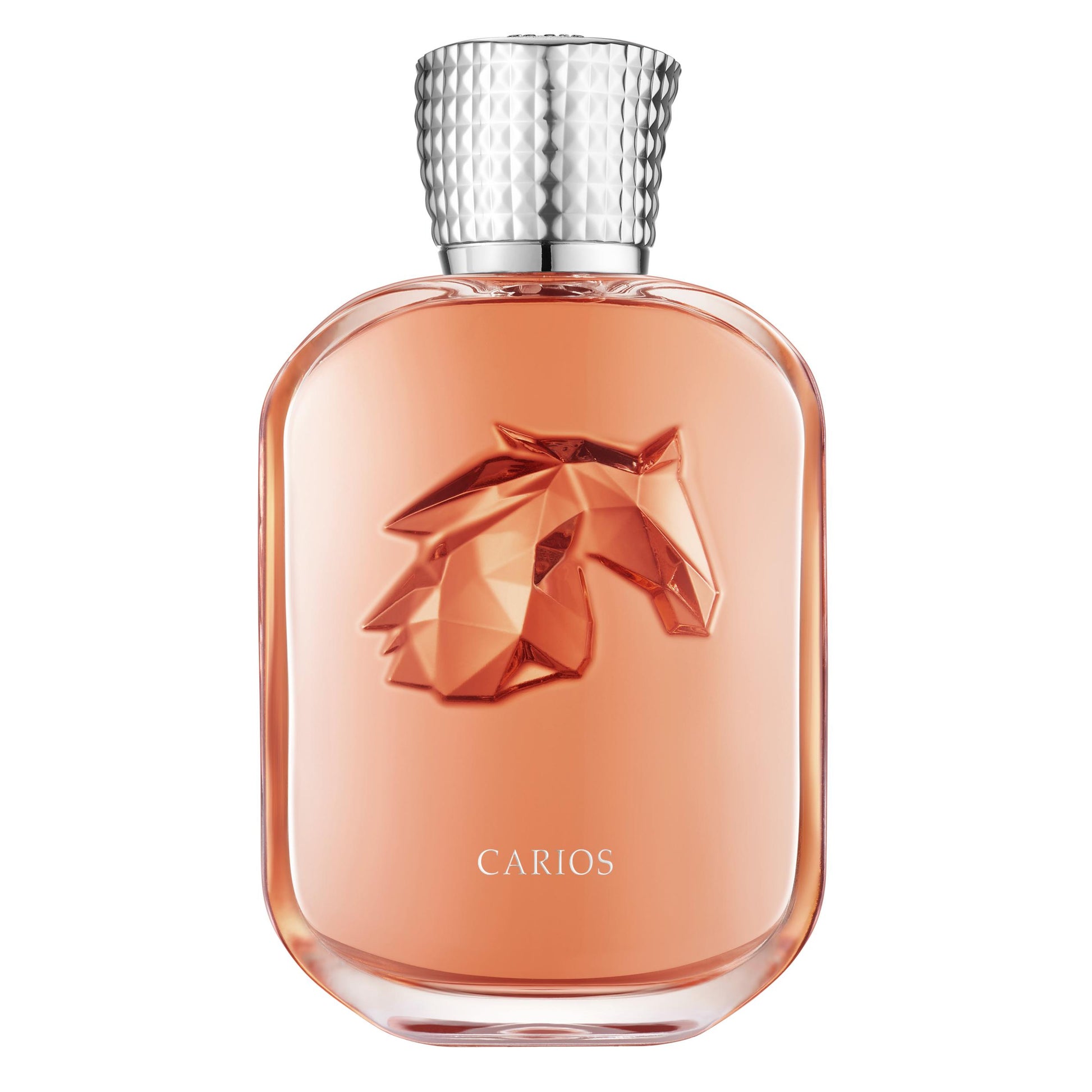 Parfums de Marly Carios Extrait de Parfum bottle with elegant packaging, showcasing luxurious fragrance design and branding.