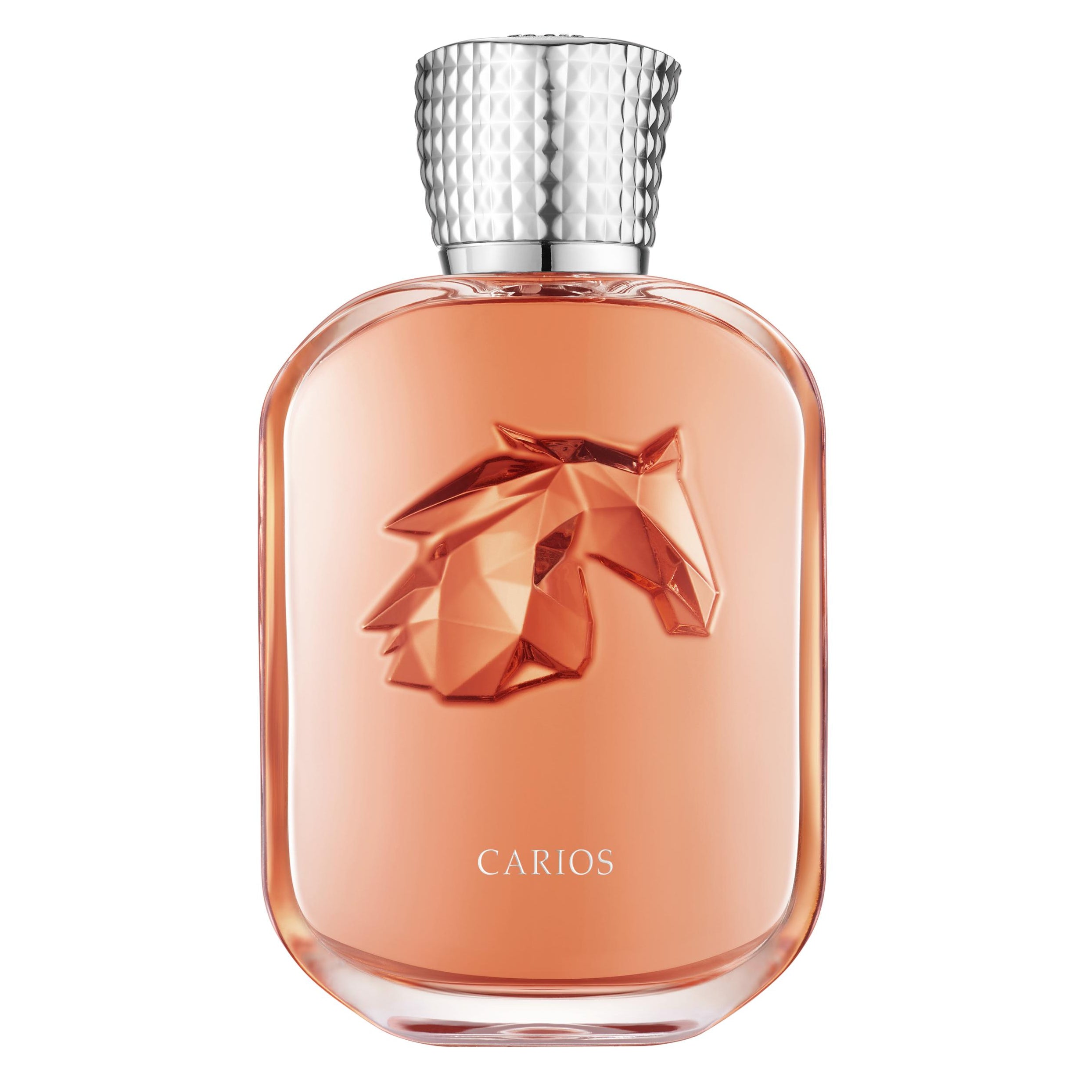 Parfums de Marly Carios Extrait de Parfum bottle with elegant packaging, showcasing luxurious fragrance design and branding.