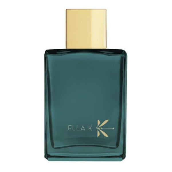 Ella K Orchid K Eau de Parfum bottle with floral orchid design, showcasing the elegant fragrance packaging and branding.