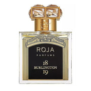 Roja Parfums Burlington 1819 Eau de Parfum spray in 3.4 oz bottle, featuring elegant packaging and fragrance details.