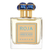 Roja Parfums Sweetie Aoud parfum spray bottle, 1.7 oz (50ml), elegant glass container with cap, showcasing luxurious fragrance packaging.