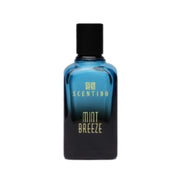 Scentido Mint Breeze Eau de Parfum spray bottle, 2.5 oz (75 ml), featuring a refreshing mint scent in a sleek glass bottle.