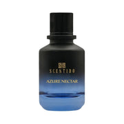 Scentido Azure Nectar Extrait spray bottle, 3.4 oz (100ml), with elegant packaging and clear label displaying the fragrance name.