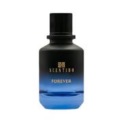 Scentido Forever Extrait spray bottle, 3.4 oz (100 ml), elegant fragrance bottle with a sleek design.