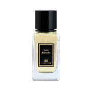 Scentido Note Blanche Extrait spray bottle, 3.4 oz (100ml), elegant fragrance with a sleek design and clear branding.