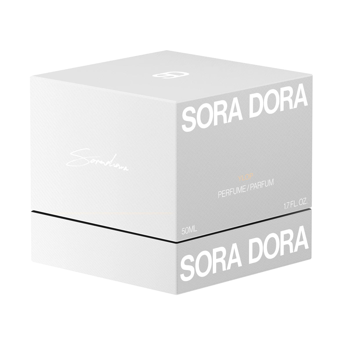 Sora Dora Ylop extract spray bottle, 1.7 oz (50ml), featuring a sleek design and label with product name and brand.