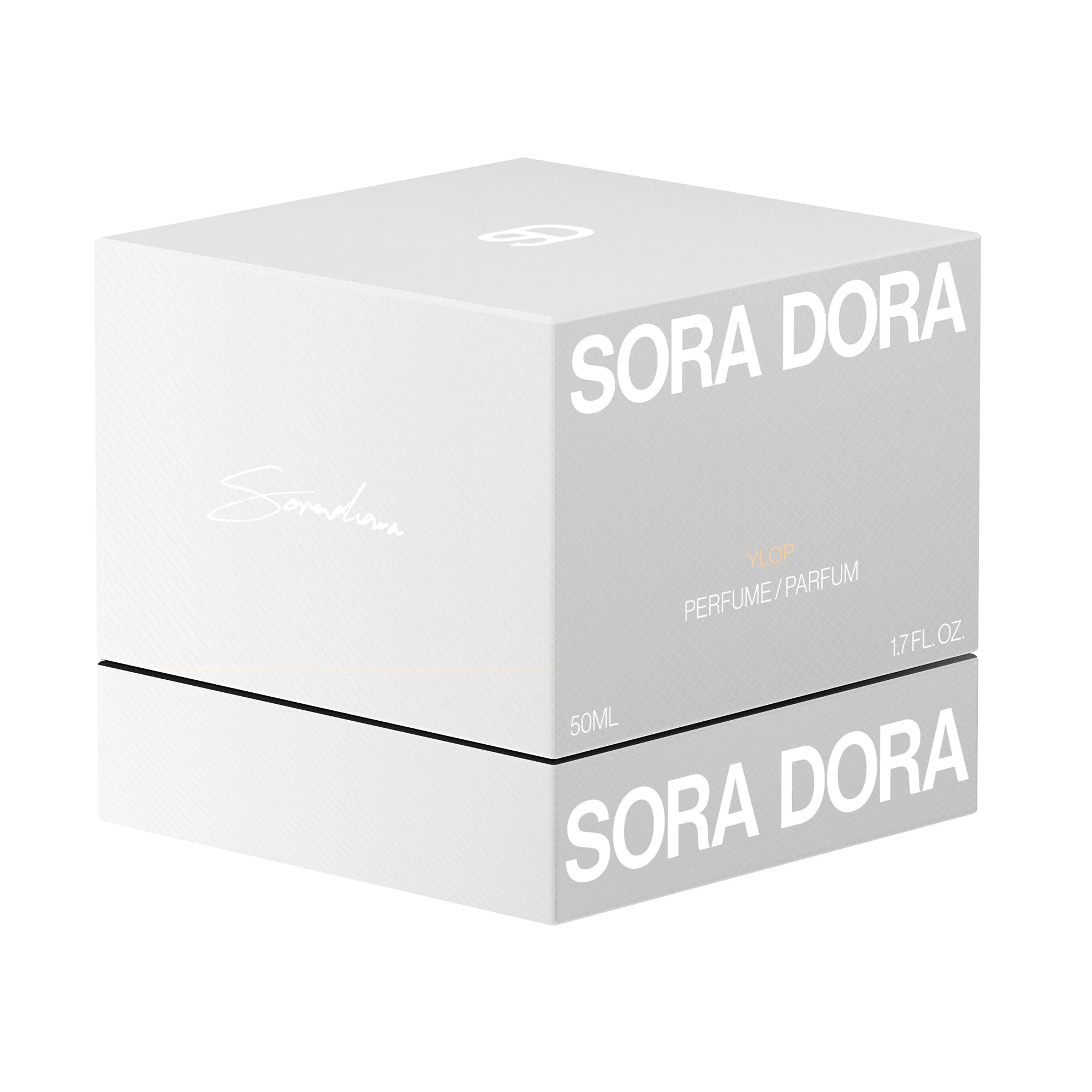 Sora Dora Ylop extract spray bottle, 1.7 oz (50ml), featuring a sleek design and label with product name and brand.