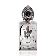 Stephane Humbert Lucas O Hira Eau De Parfum spray bottle, 50ml, with elegant packaging and fragrance details visible.