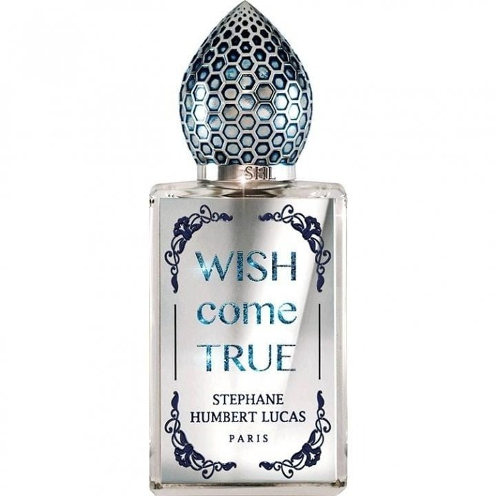 Stephane Humbert Lucas Wish Come True Eau De Parfum spray bottle, 1.7 oz, elegant perfume packaging with floral and oriental notes