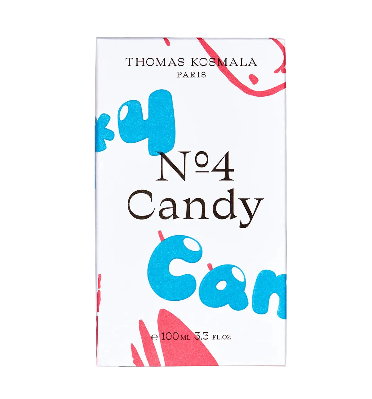 Thomas Kosmala No. 4 Candy Eau de Parfum spray, 3.4 oz (100ml), elegant fragrance bottle with a sleek design.