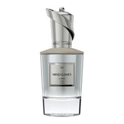 Mind Games Fragrance Vieri Tester extrait de parfum bottle with elegant packaging on a neutral background.