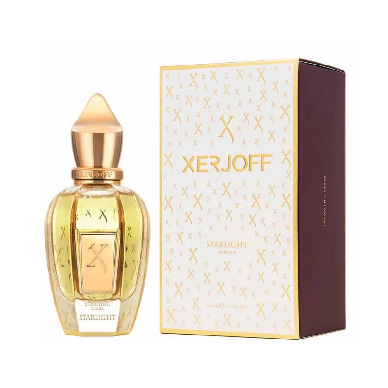 Xerjoff Starlight Eau de Parfum spray in 1.7 oz bottle, showcasing elegant packaging and luxurious fragrance design.