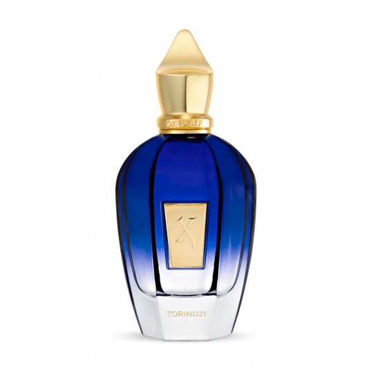 Xerjoff Torino21 Eau de Parfum spray bottle, 1.7 oz (50ml), elegant perfume with floral and woody notes, luxury fragrance by Xerjoff