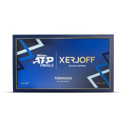 Xerjoff Torino23 Eau de Parfum spray bottle, 1.7 oz (50ml), luxurious fragrance with elegant packaging.