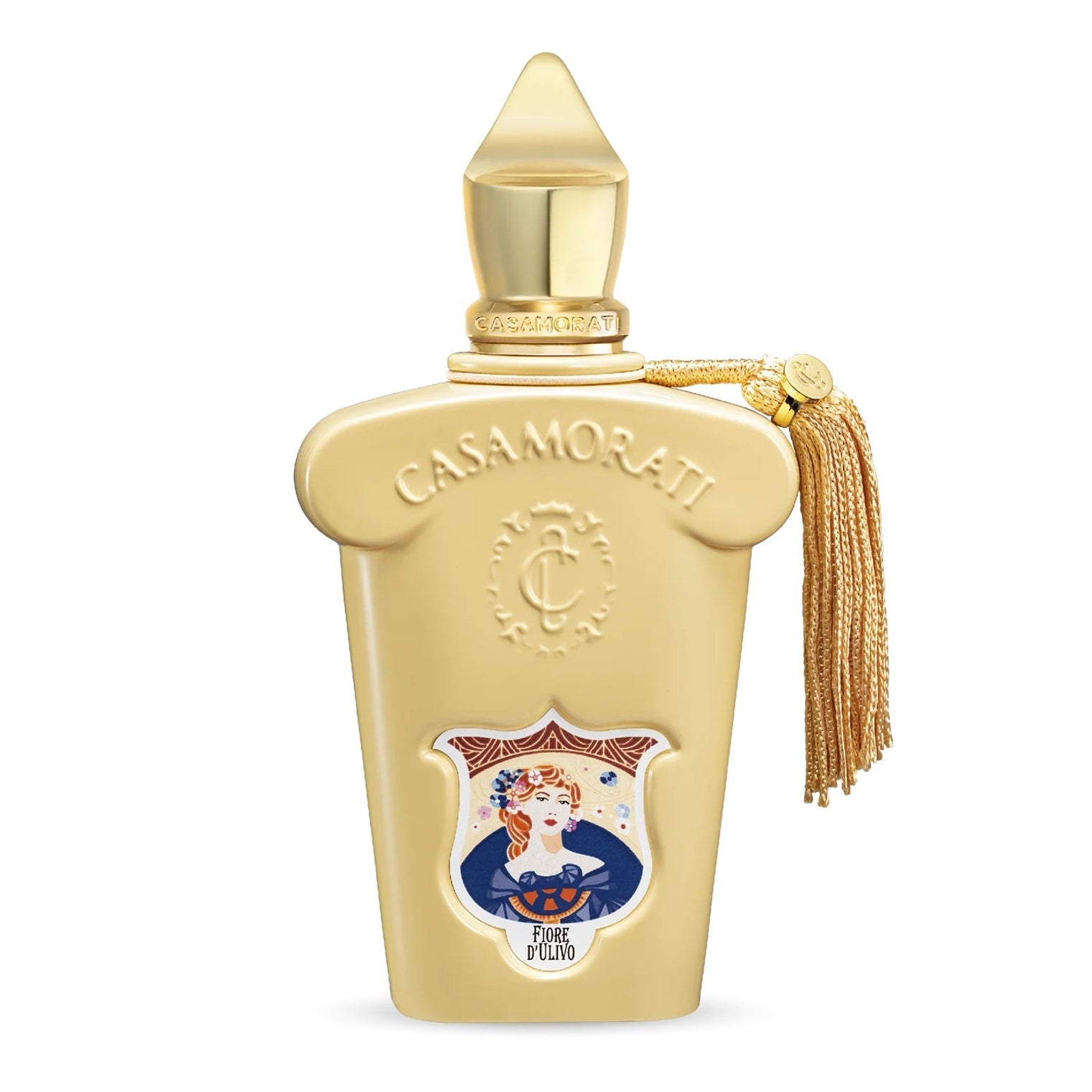 Xerjoff Fiore d’Ulivo Eau de Parfum tester spray, 3.4 oz, elegant bottle with floral and citrus notes visible.