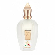Xerjoff Renaissance Eau de Parfum spray bottle, 3.4 oz (100ml), elegant fragrance bottle with a sleek design.