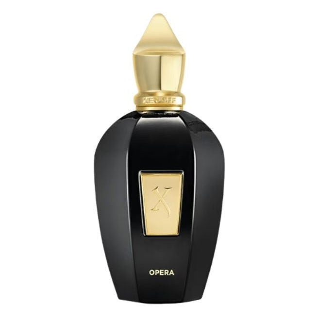 Xerjoff Opera Eau de Parfum bottle with elegant design, showcasing the luxury fragrance by Xerjoff.