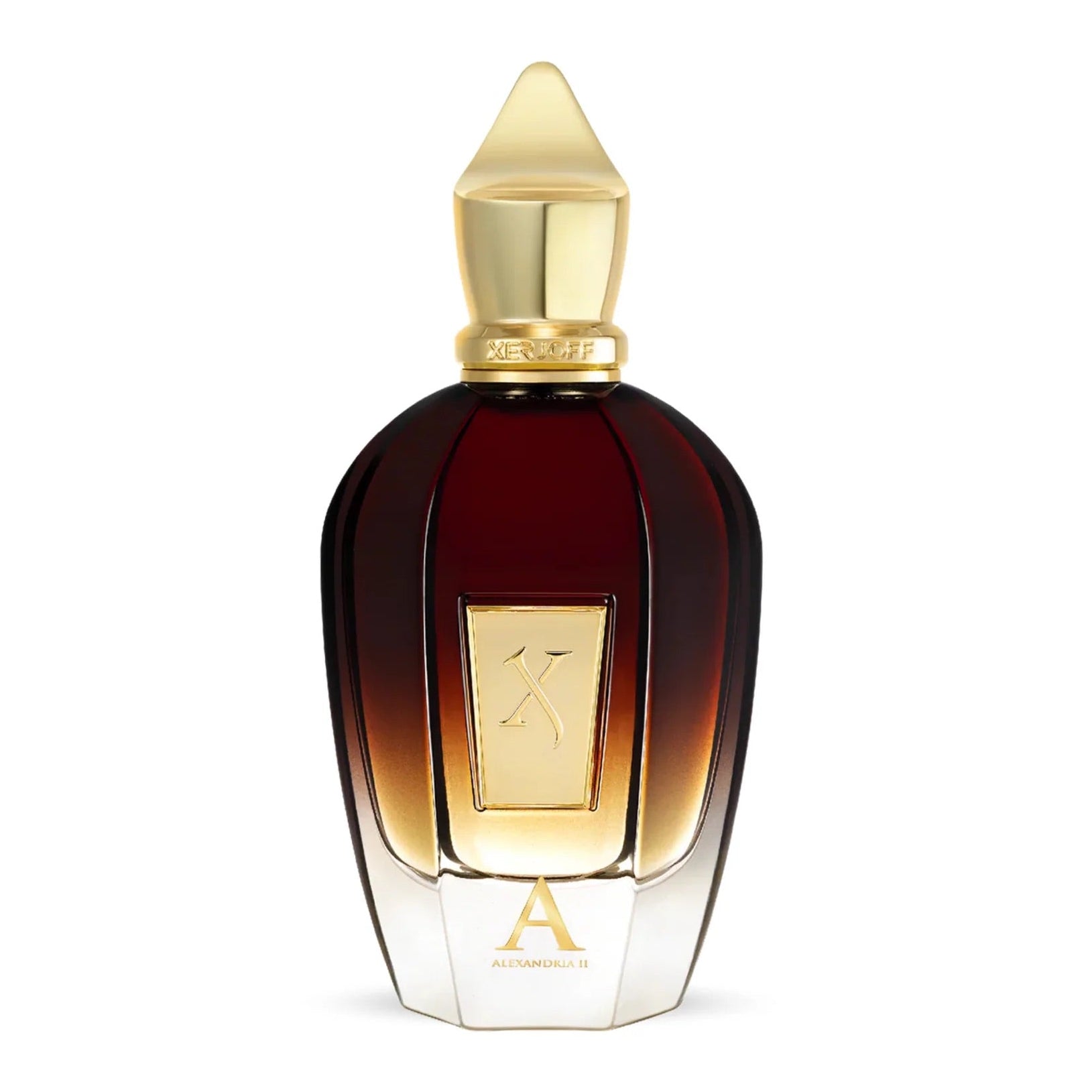 Xerjoff Alexandria II parfum spray in 3.4 oz (100ml) bottle, showcasing elegant packaging and design.